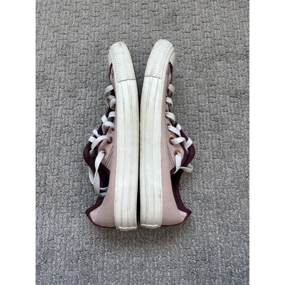 Converse Chuck Taylor All Star Sneakers Women Sz 9 Men Sz 7‎ Pink Purple Low Top - Picture 5 of 7